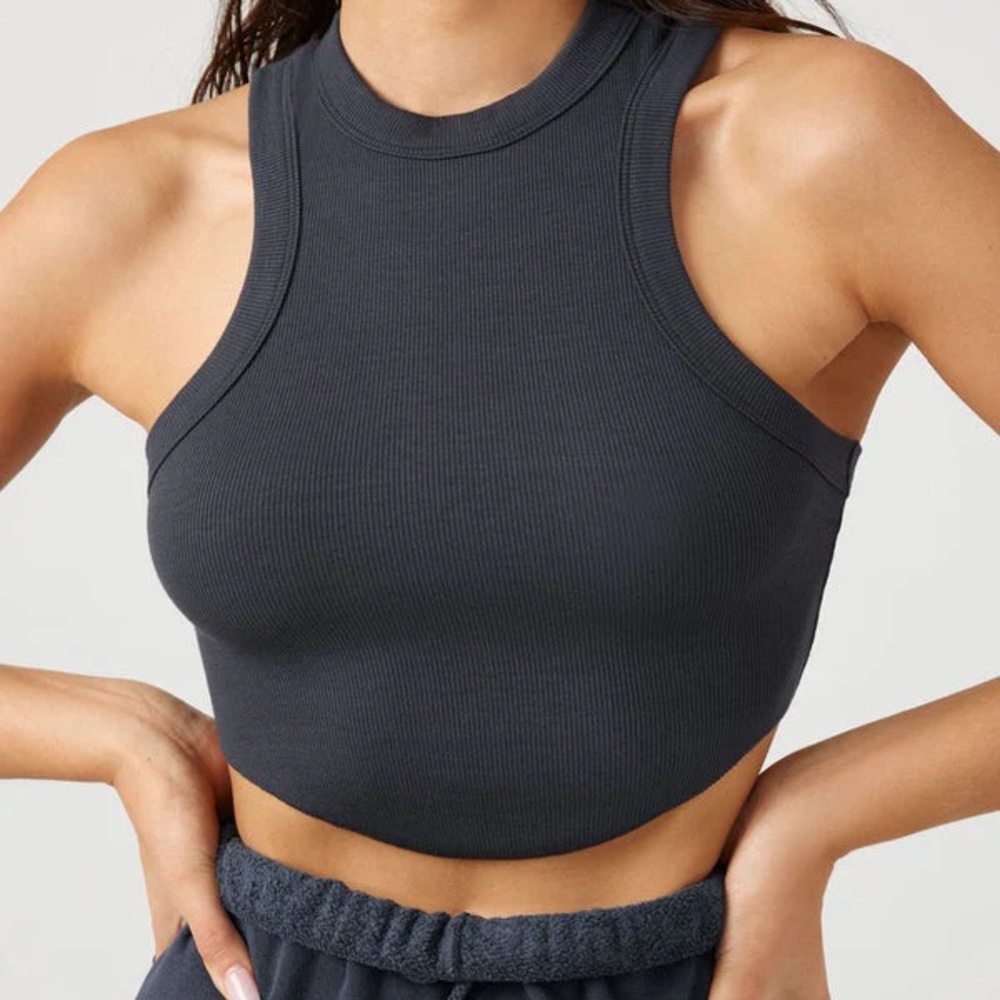 Joah Brown Charcoal Tank Top